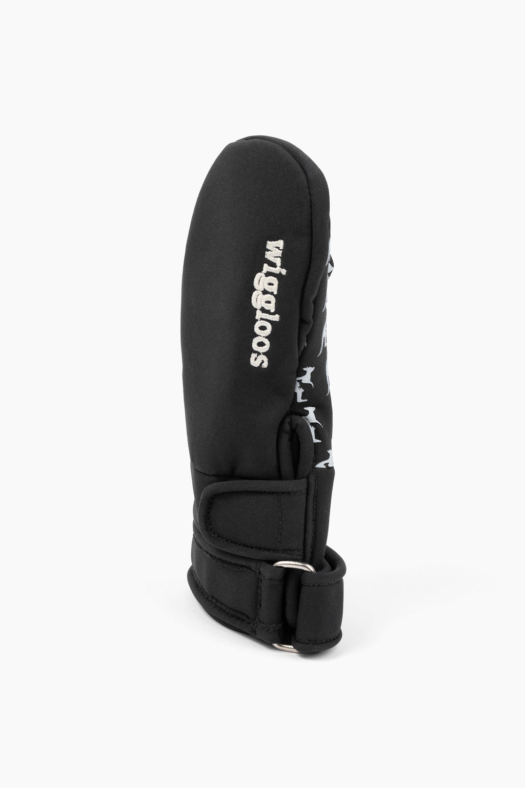 navy softshell mitten