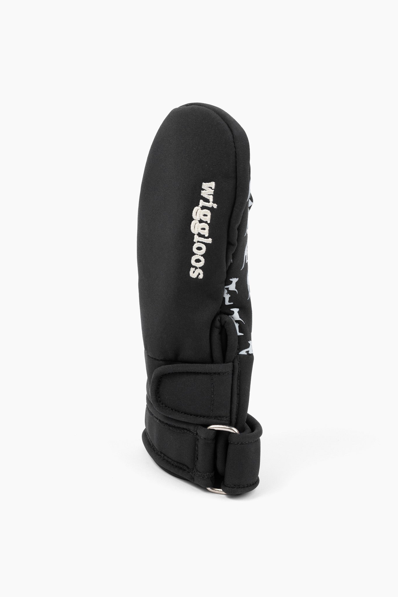 navy softshell mitten