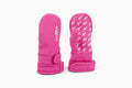 pink softshell mitten