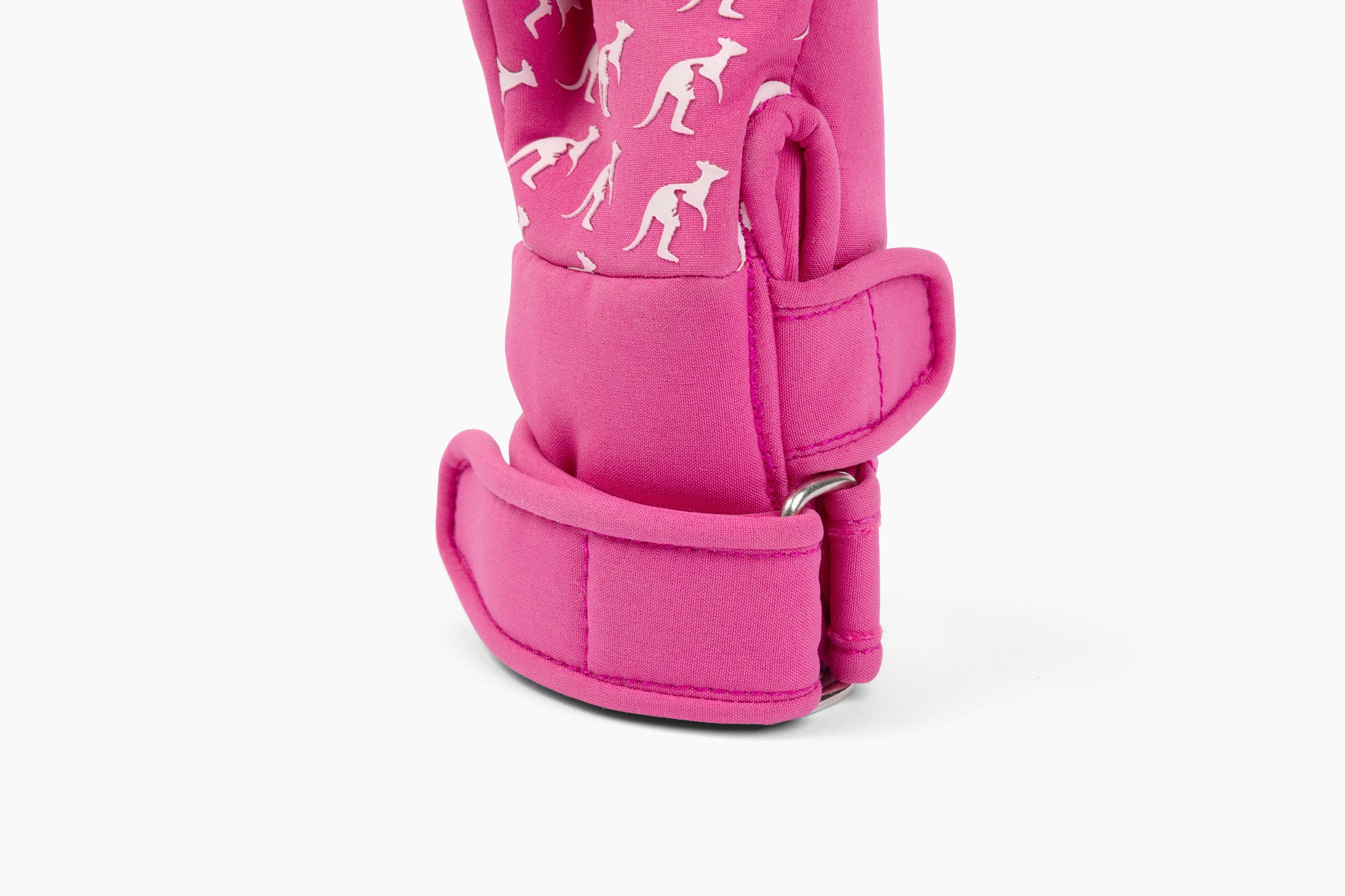 pink softshell mitten